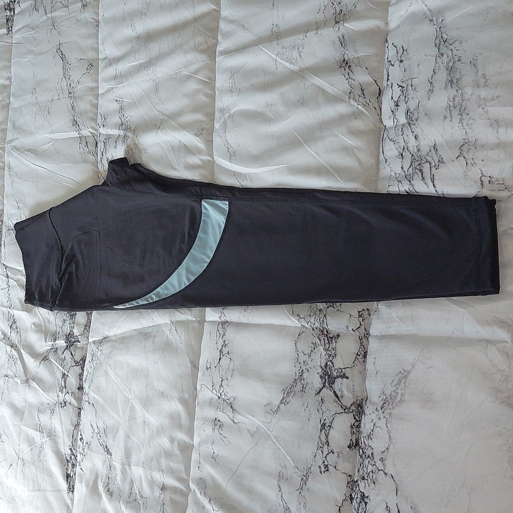 Buffbunny leggings with blue 💙 design